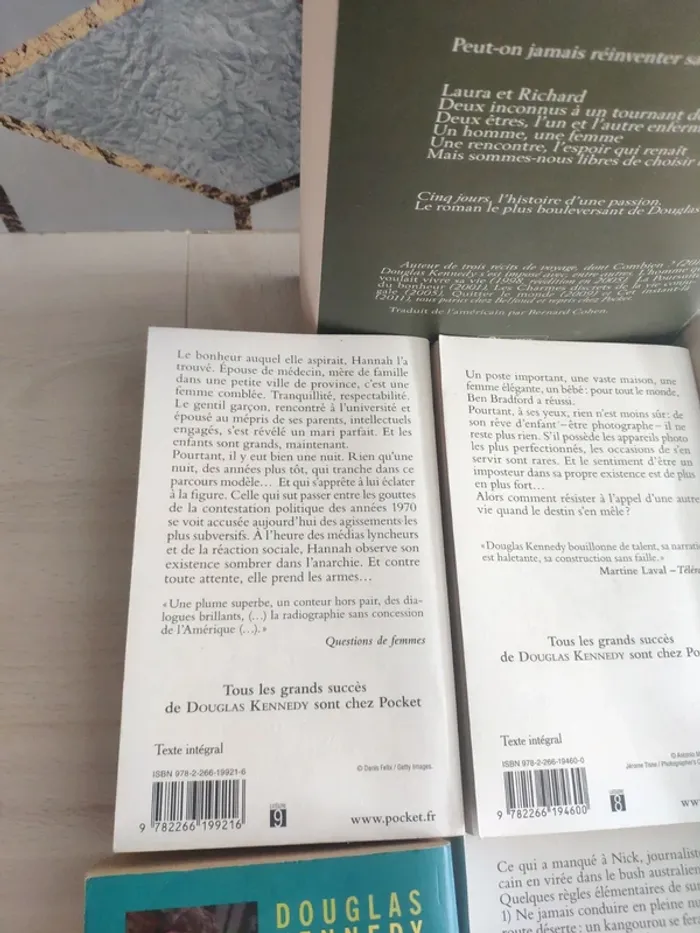 Lot 7 livres Kennedy cinq jours charmes vie conjugale Ned Allen bonheur relation piège homme - photo numéro 2