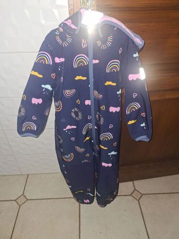 Combinaison de pluie Name it 2 ans