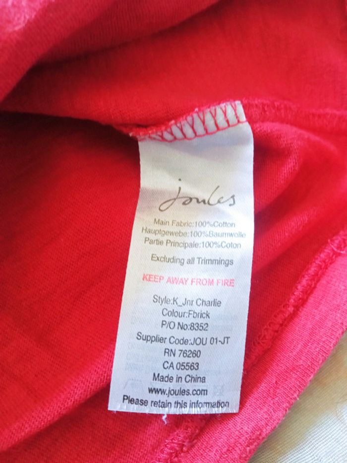 Tee-shirt tom joule 6 ans - photo numéro 4