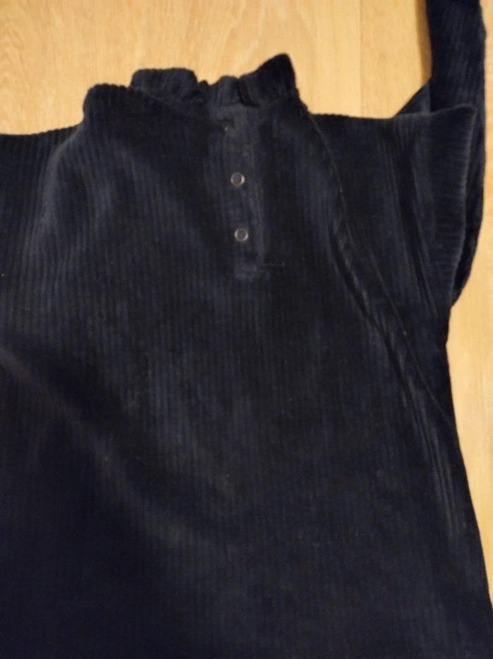 Sweat en velours fille Vertbaudet - photo numéro 3