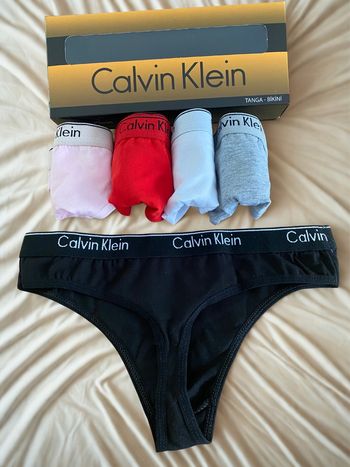 Pack 5 Tanga Calvin Klein Neuf