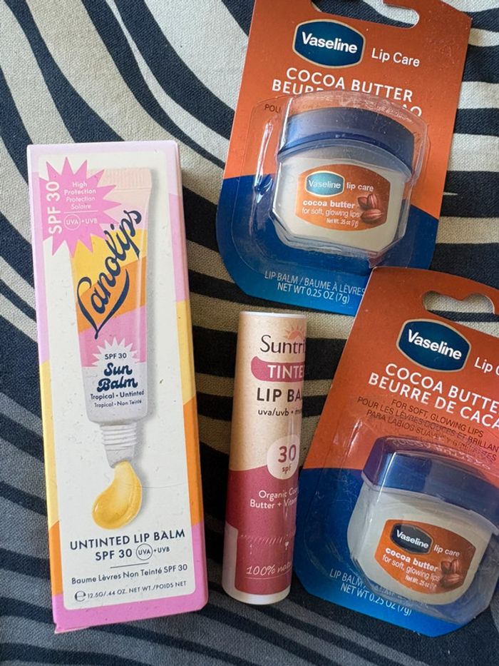 Lot de 6 produits pour les lèvres neufs - photo numéro 2