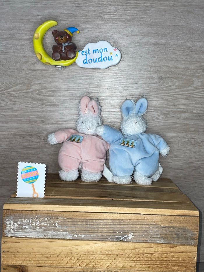 DIV481 doudou lapin 🐰 bunnies by the bay - photo numéro 1