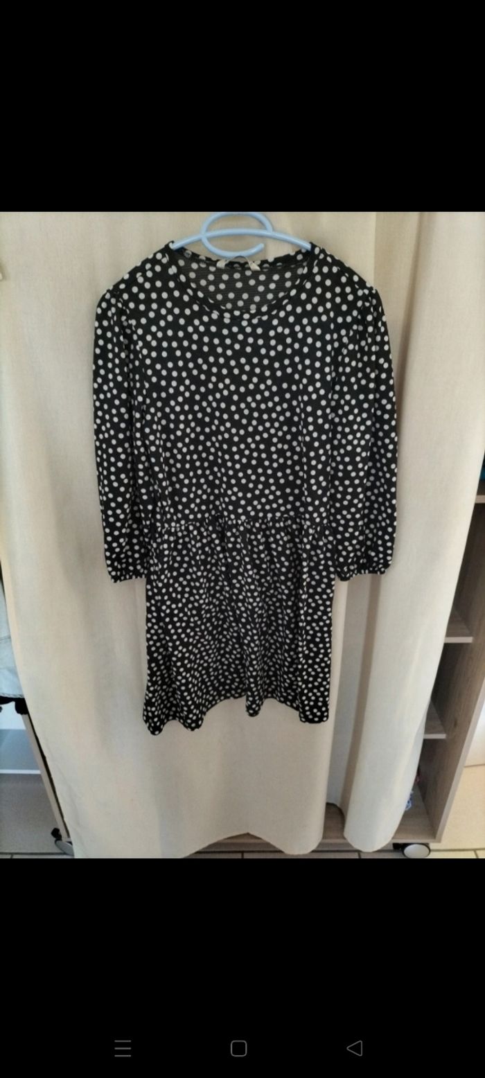 Robe noire stradivarius taille S