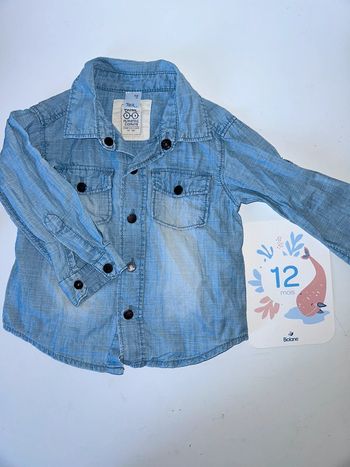 Chemise 12 mois