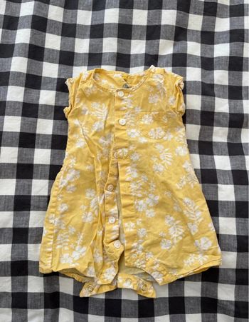 Barboteuse jaune 