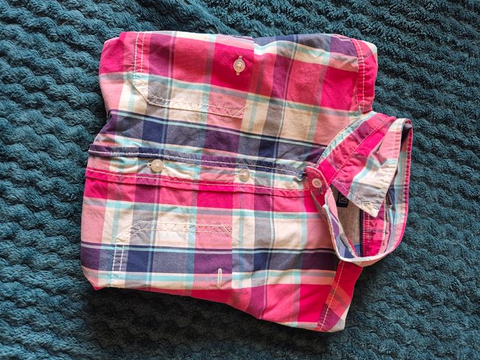 Chemise garçon taille 8ans, manches courtes - photo numéro 3