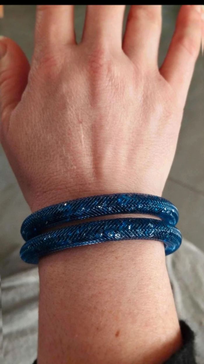 Bracelet aimanté bleu - photo numéro 5