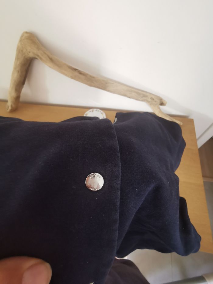 Lot jacadi 1 gilet et 1 veste bleu marine bébé 18 mois - photo numéro 6