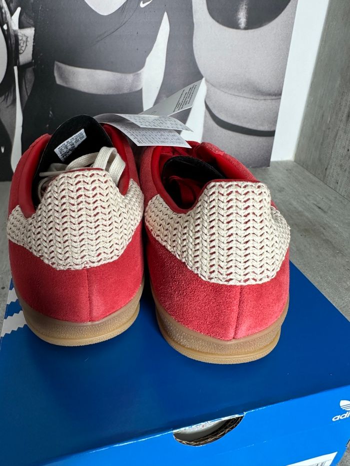 Adidas Gazelle indoor rouge wonder white - photo numéro 7