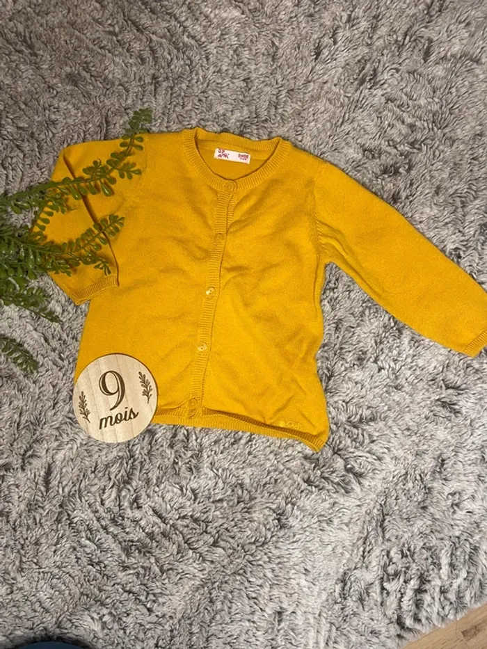 Gillet 9 mois fille