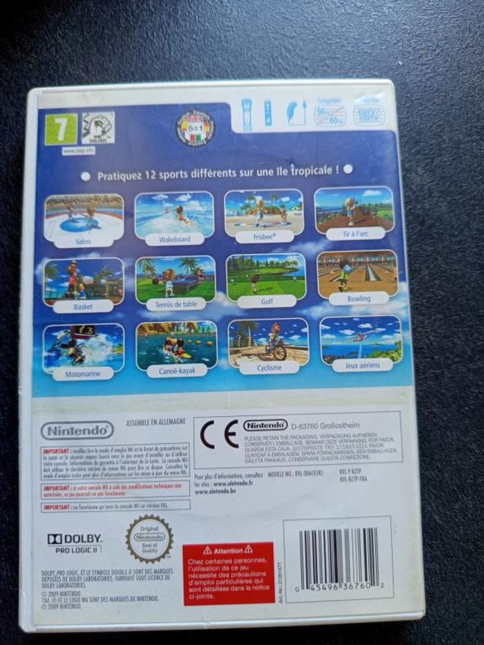 Nintendo - Wii - Wii sports resort - photo numéro 2
