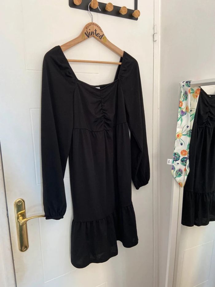 Robe manches longues style bouffantes Vila Taille S