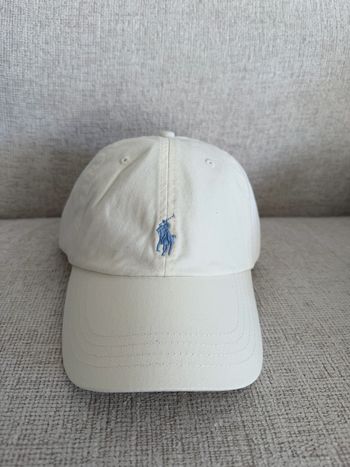 Casquette crème Polo Ralph Lauren 