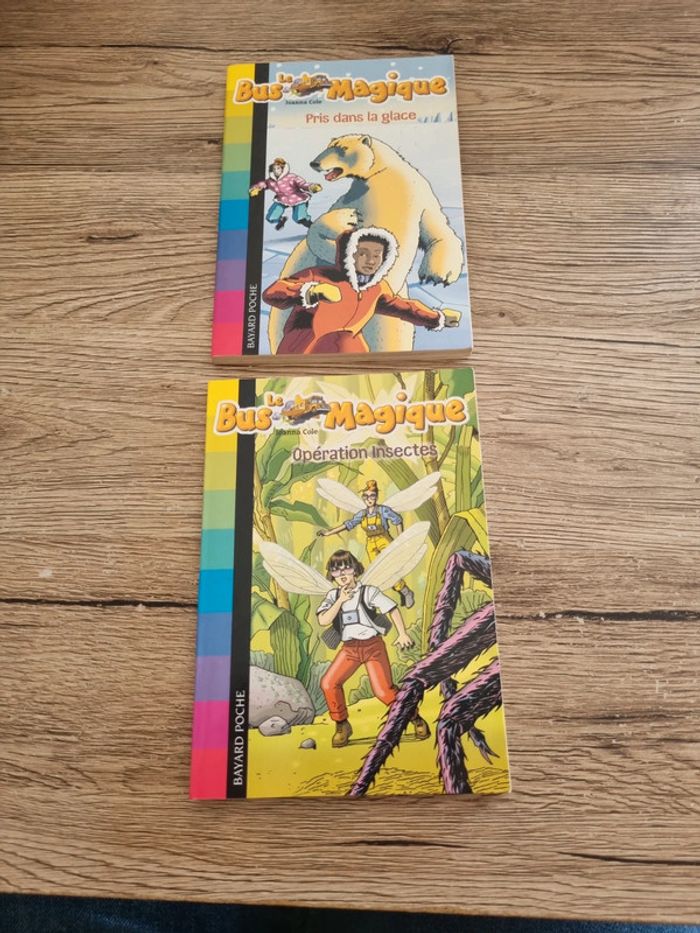 2 livre de poche le bus magique