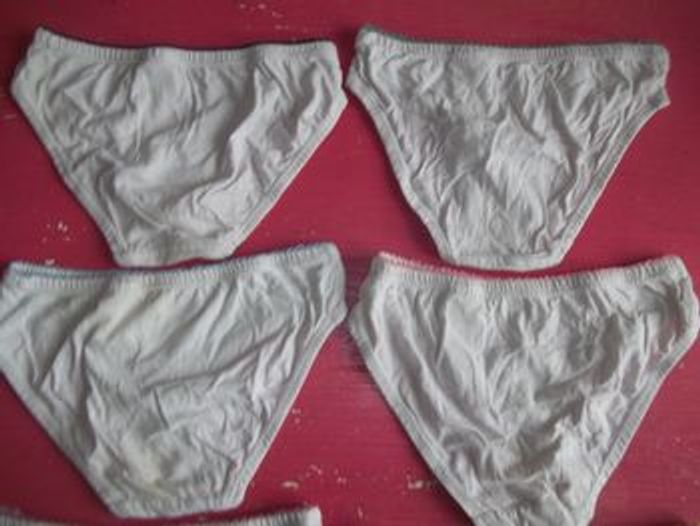 Lot 6 culottes blanches à têtes d'animaux La Redoute 114/126 - photo numéro 4