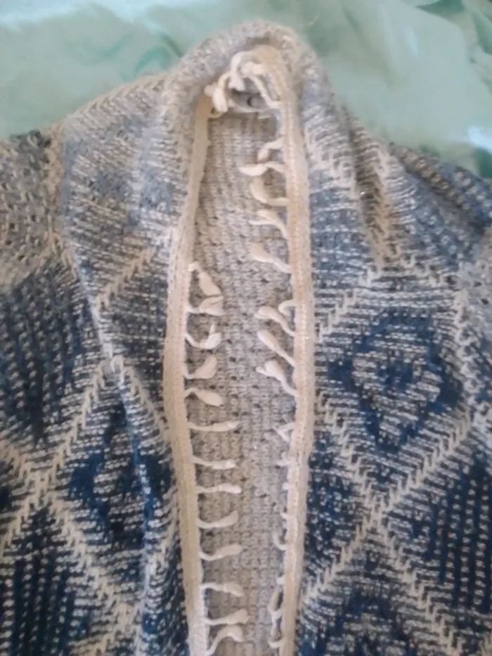 Gilet poncho femme - photo numéro 4