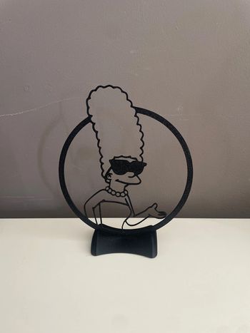 Décoration inspiré des personnages Simpson  : Marge