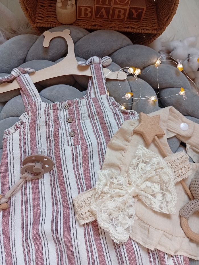 Lot vêtements 6 mois fille été+ accessoires - photo numéro 8