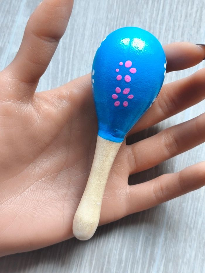 Maracas en bois - photo numéro 3