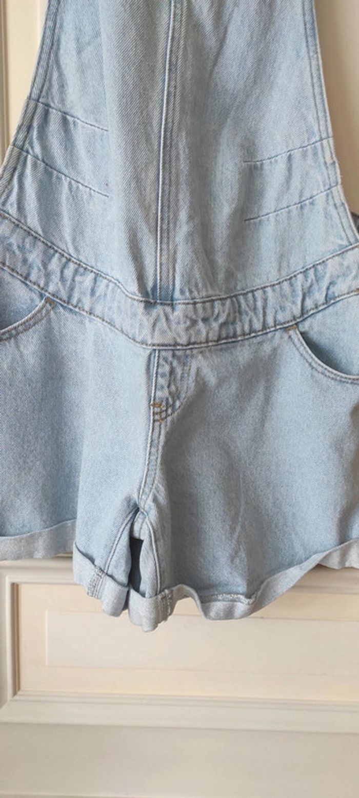 💐Tee-Salopette courte de grossesse - Kiabi - taille 38 - Très bon état 💐 - photo numéro 3