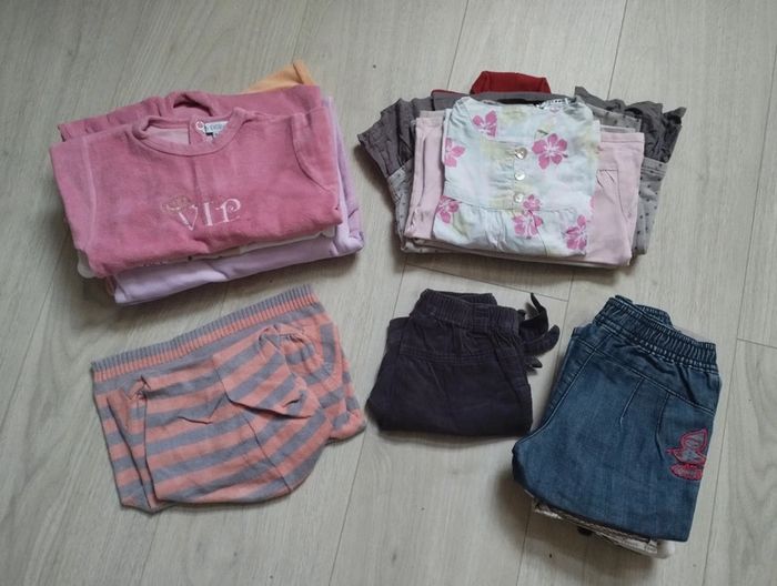 Lot automne/hiver fille 12 mois