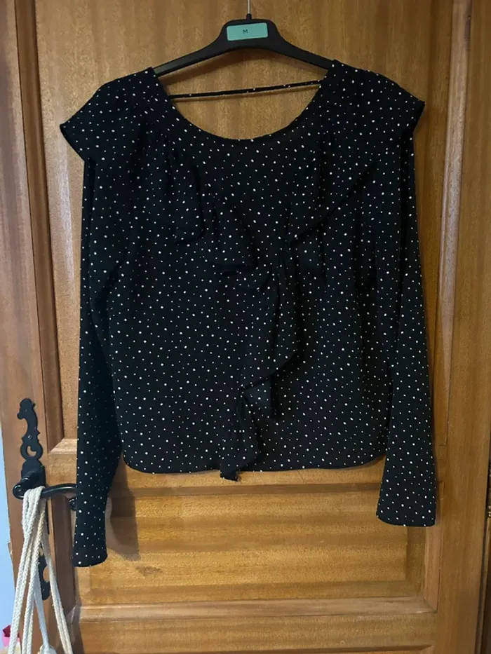 Blouse à pois