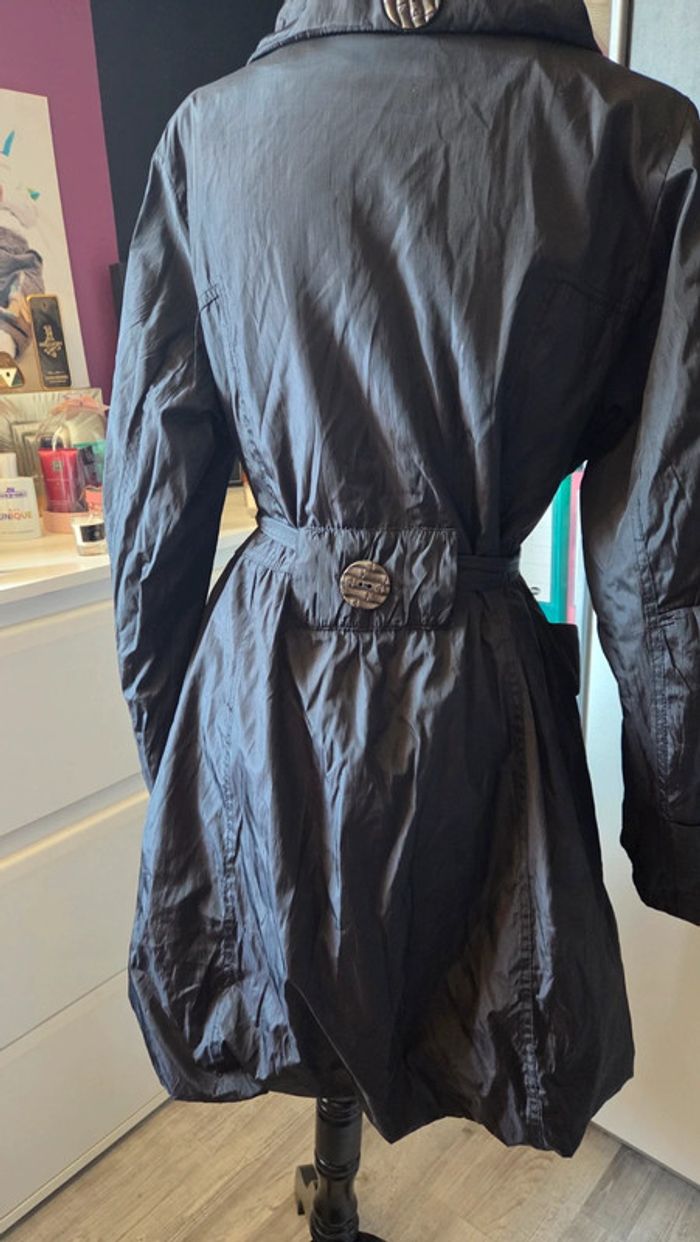 Veste Trenchs Noir de chez Sourire en taille 38 - photo numéro 6