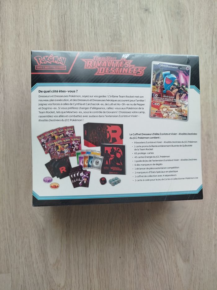 Coffret EV10 – Rivalités Destinées (Pokémon) – Neuf & Scellé - photo numéro 2