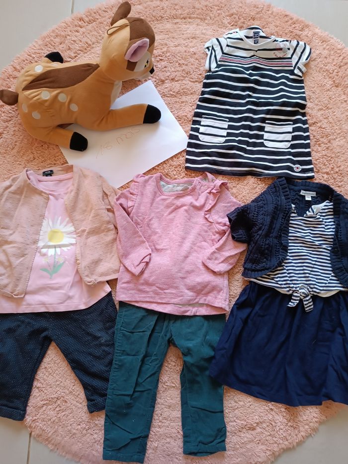 Lot vêtements 18 mois
