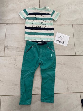 Ensemble Lulu Castagnette 2 ans