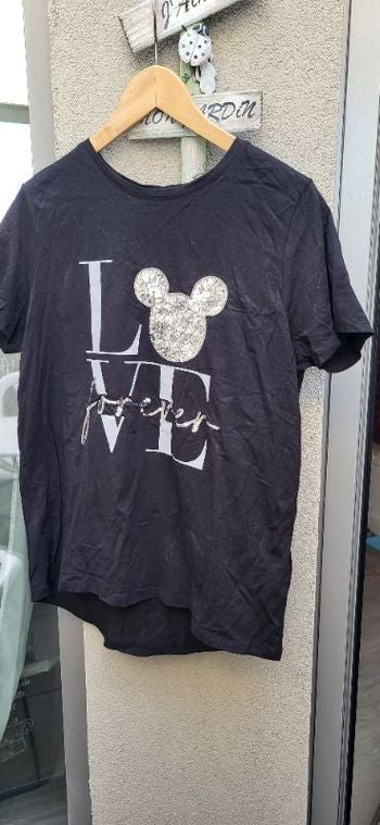 Tshirt noire Disney