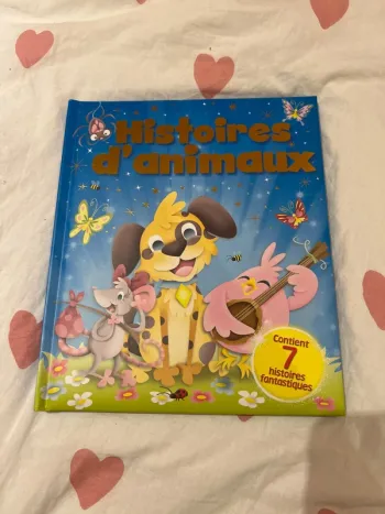 Livre neuf histoire d'animaux