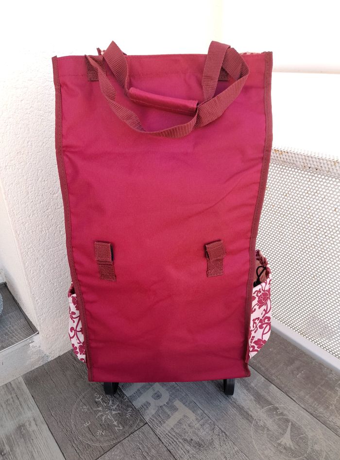 Sac cabas / Sac chariot à roulettes neuf - photo numéro 3