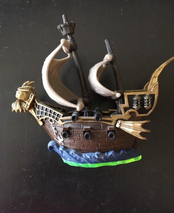 Figurine Skylanders Spyro's Aventure 2011 Activision - Pirate Seas Ship (bateau pirate) - photo numéro 3