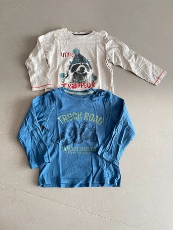 Hauts manches longues 2 ans