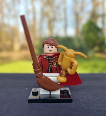 Minifigure Harry Potter Oliver Wood quidditch