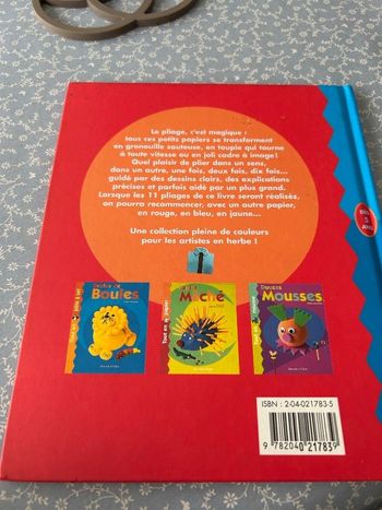 Livre pliage magique