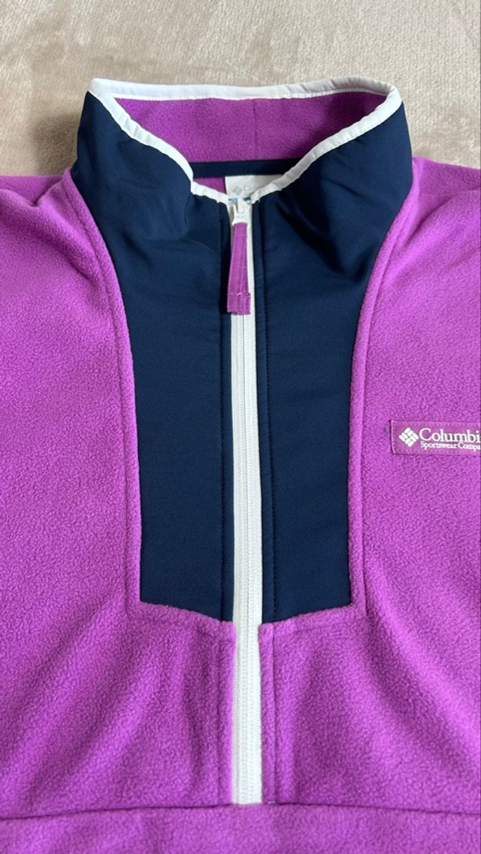 Polaire Columbia sequoia grove violet taille M - photo numéro 3