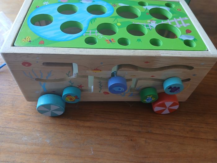 Jeu d'éveil en bois - photo numéro 7