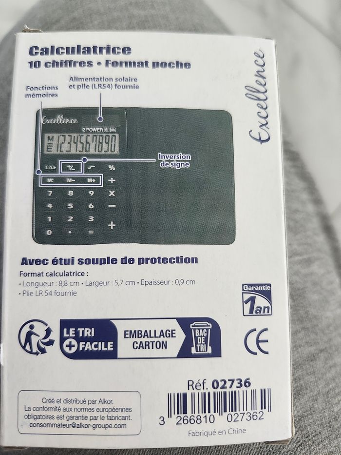Mini calculatrice de poche. - Neuf - photo numéro 2
