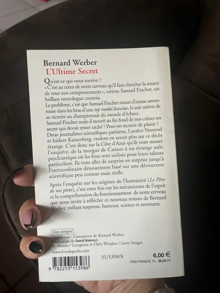 L’ultime secret Bernard Werber - photo numéro 2
