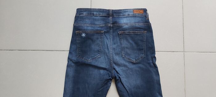 Jeans troué high waist 40 - photo numéro 8