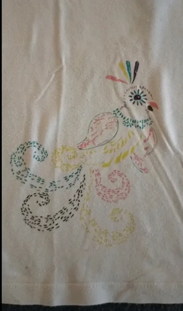 T-shirt col roulé manches longues 4 ans - photo numéro 2