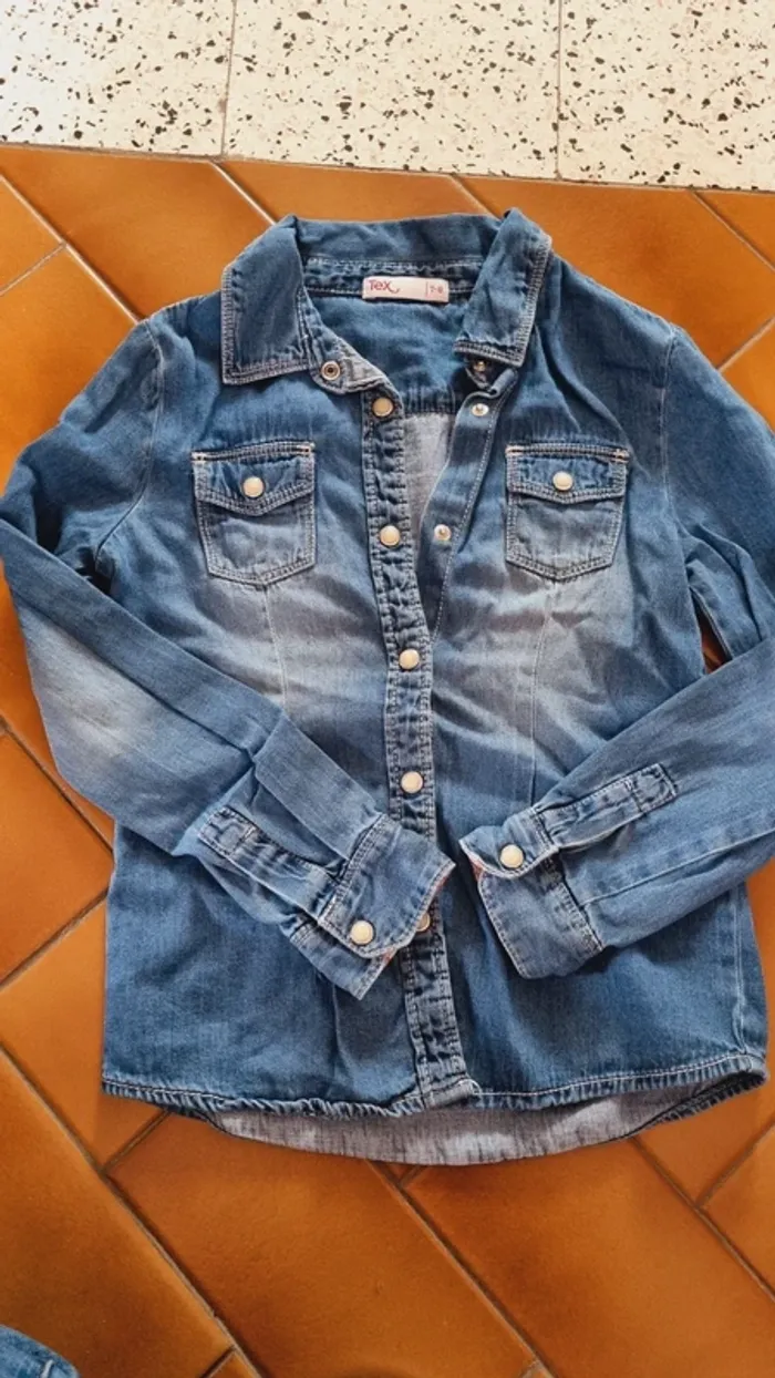Chemise en jean