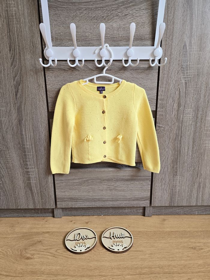 Vêtement Bébé Fille - Robe + Gilet - Sergent Major - 18 mois 80 cm - photo numéro 2