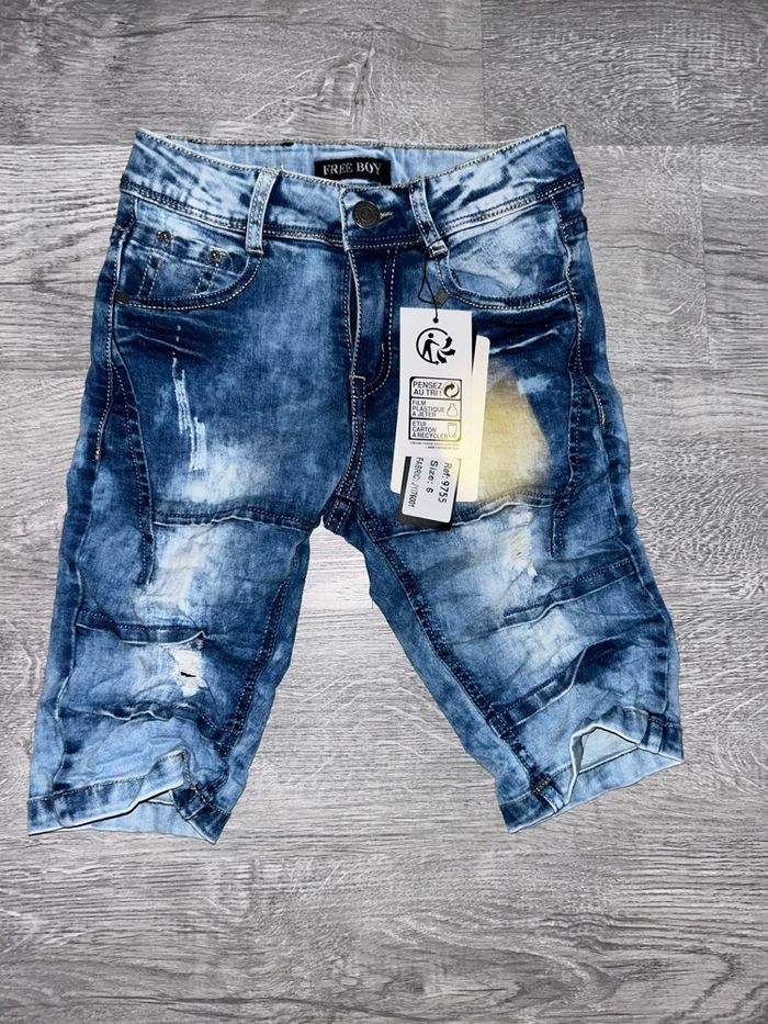Short en jean
