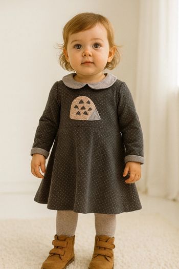 Robe grise hérisson Obaibi