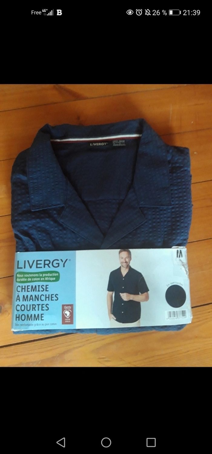 Chemise homme neuve