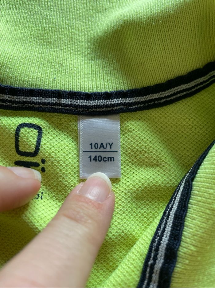 Polo jaune fluo - photo numéro 2